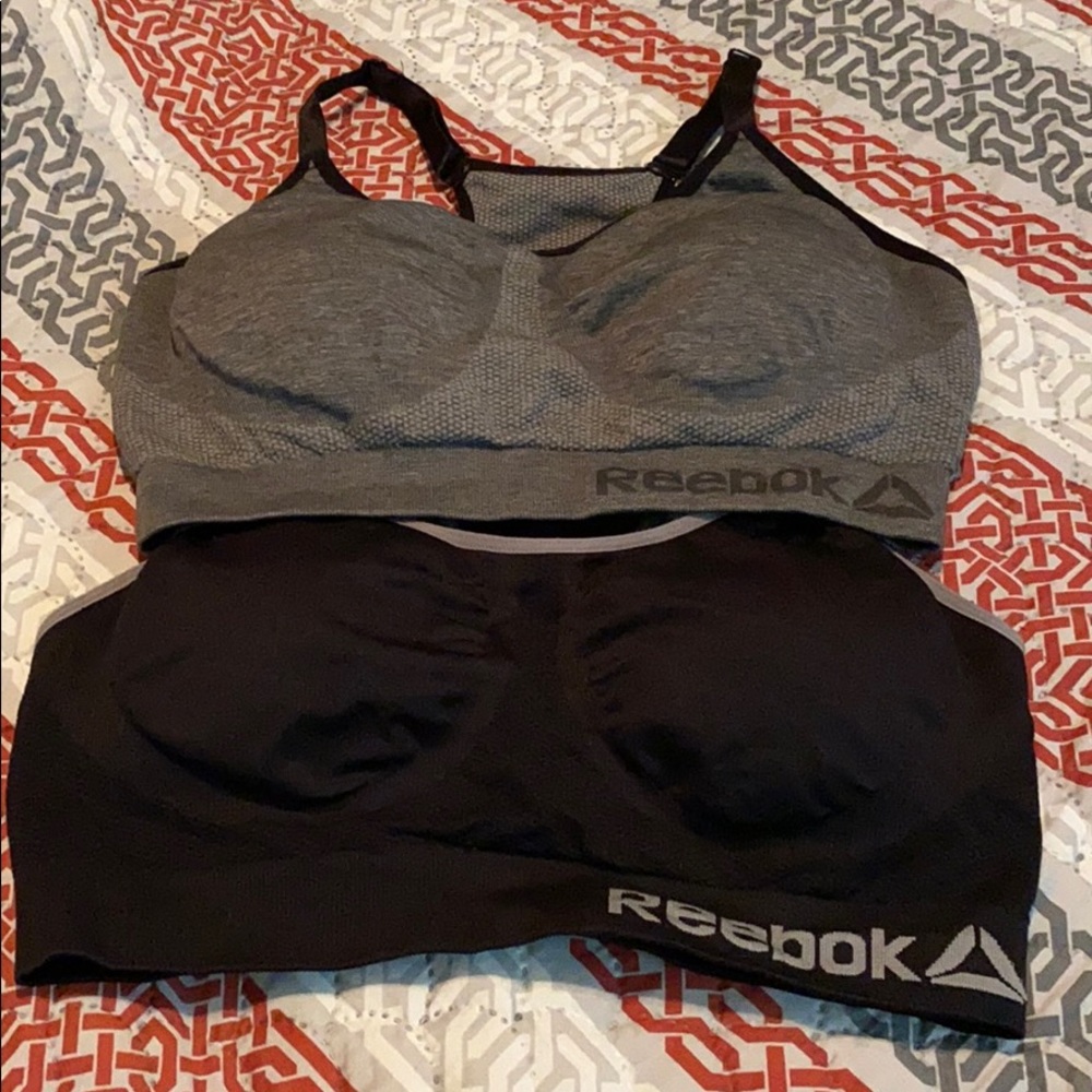 Set of 2 Reebok sport bras